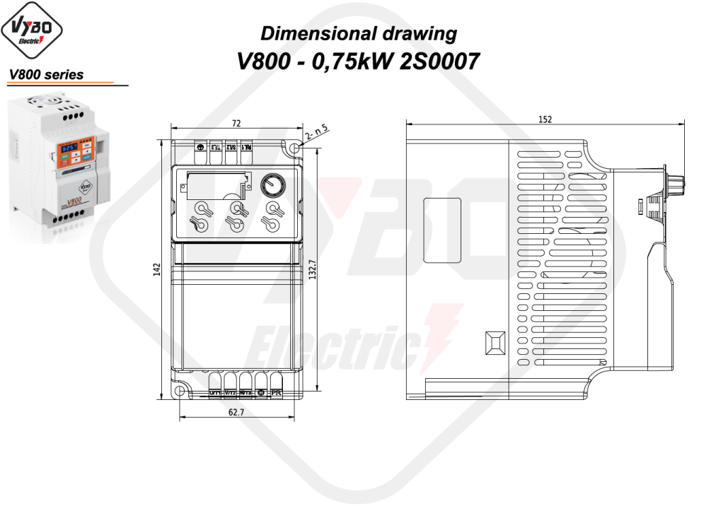 Desen dimensional V800 2S0004