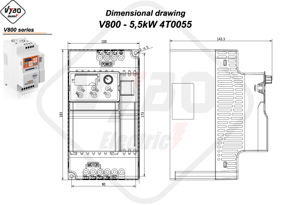 Desen dimensional V800 4T0055