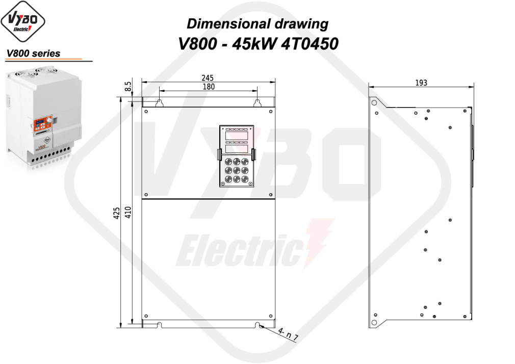 Desen dimensional V800 4T0450